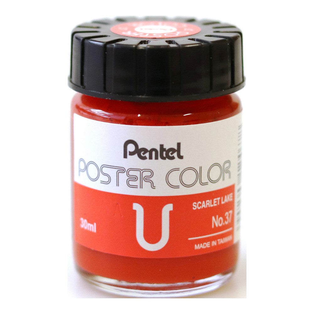 GOUACHE PENTEL POSTER COLOR 30ML VERMELHO FOGO