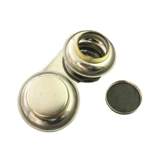 GODET INOX DUPLO C/ TAMPA SINOART