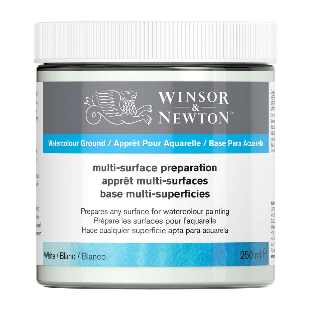 GROUND FUNDO PREPARADOR MULTI SUPERFICIE 250ML WINSOR & NEWTON BRANCO