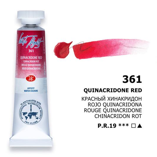 AQUARELA WHITE NIGHTS 361 QUINACRIDONE RED 10ML S1