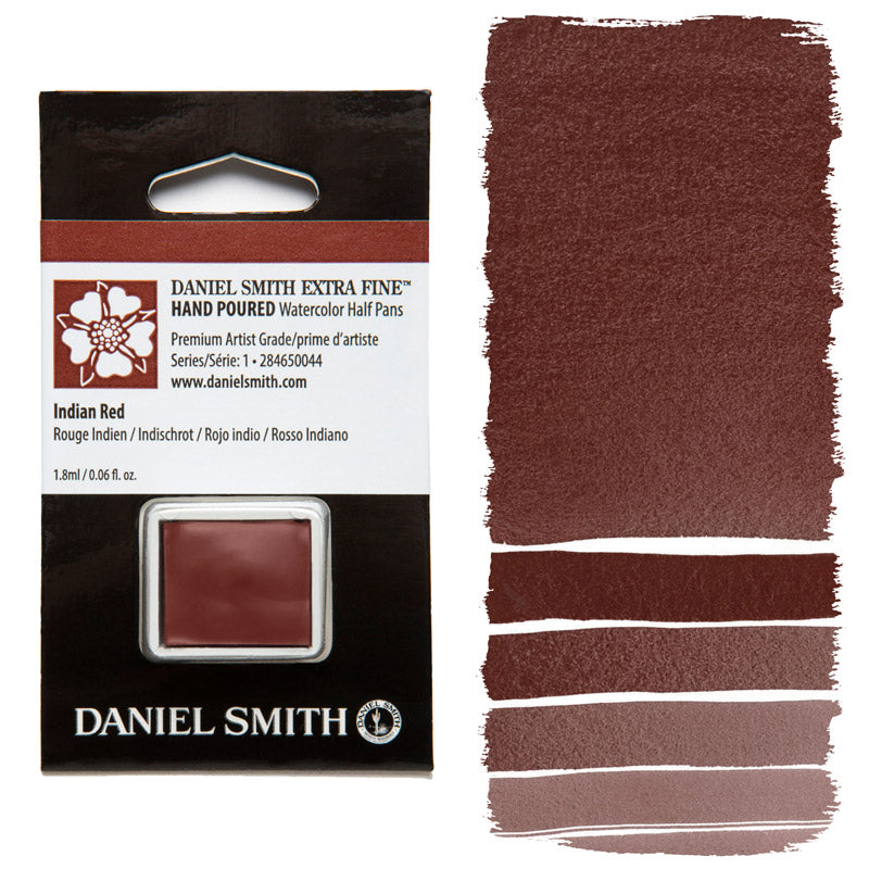 AQUARELA DANIEL SMITH HALF PAN INDIAN RED 044