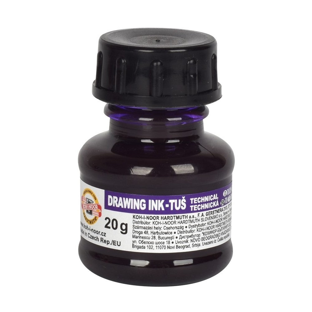 DRAWING INKS KOH-I-NOOR 20ML 706 VIOLETA