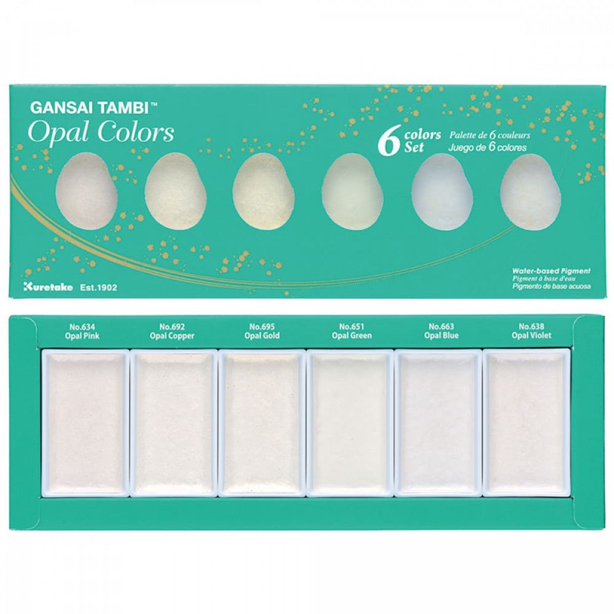 AQUARELA KURETAKE GANSAI TAMBI 06 OPAL CORES MC200C6V