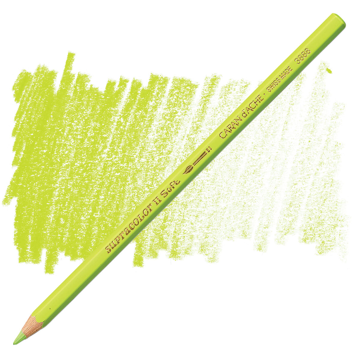 LAPIS AQUARELAVEL CARAN D´ACHE SUPRACOLOR 470 SPRING GREEN 3888470