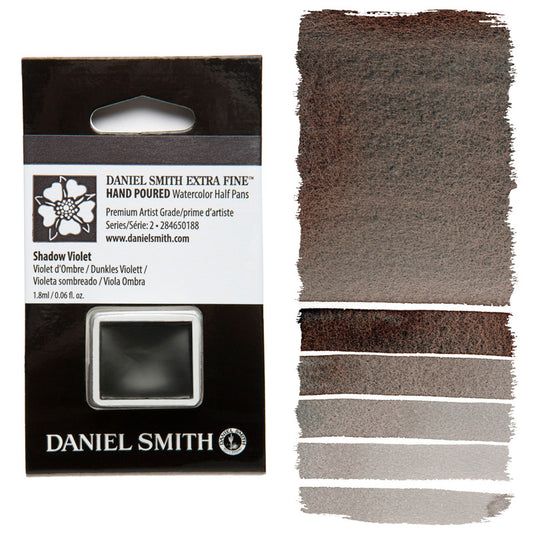AQUARELA DANIEL SMITH HALF PAN SHADOW VIOLET 188