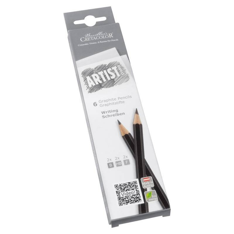 ESTOJO LAPIS GRADUADO CRETACOLOR ARTIST STUDIO C/ 06