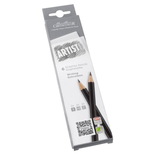 ESTOJO LAPIS GRADUADO CRETACOLOR ARTIST STUDIO C/ 06