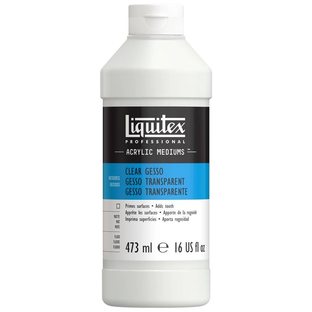 GESSO ACRILICO LIQUITEX TRANSPARENTE 473ML 7616
