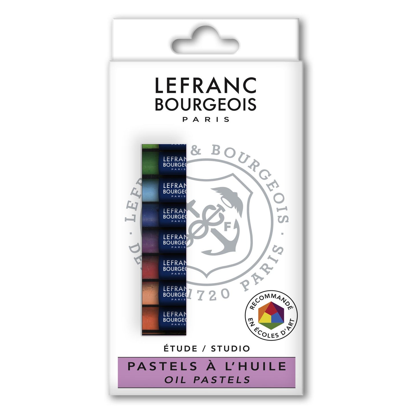 PASTEL OLEOSO LEFRANC BOURGEOIS 12 CORES 806309
