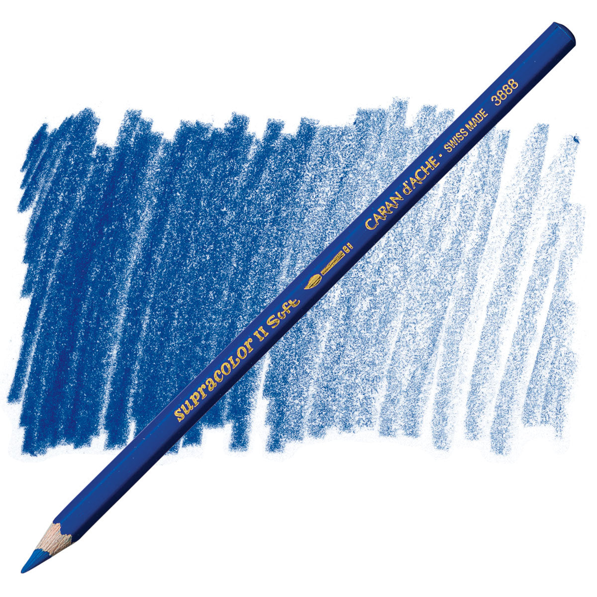 LAPIS AQUARELAVEL CARAN D´ACHE SUPRACOLOR 150 SAPPHIRE BLUE 3888150