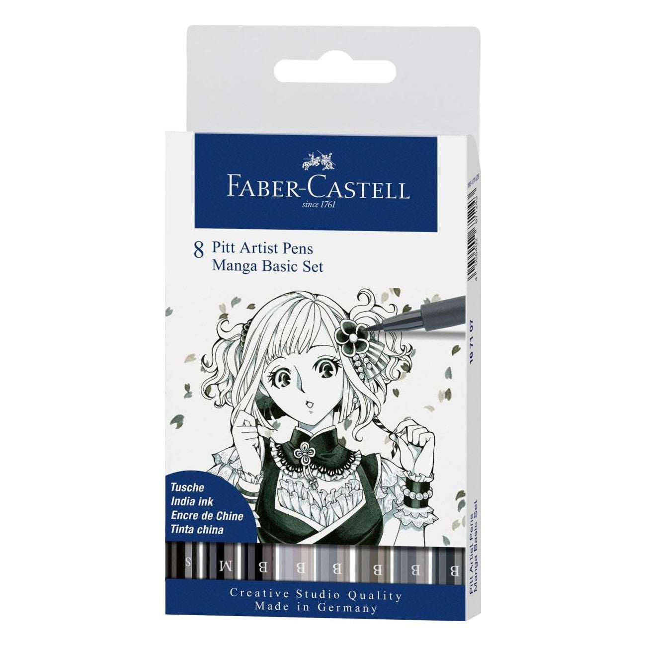 CANETA FABER CASTELL PITT 08 BRUSH MANGA 167107
