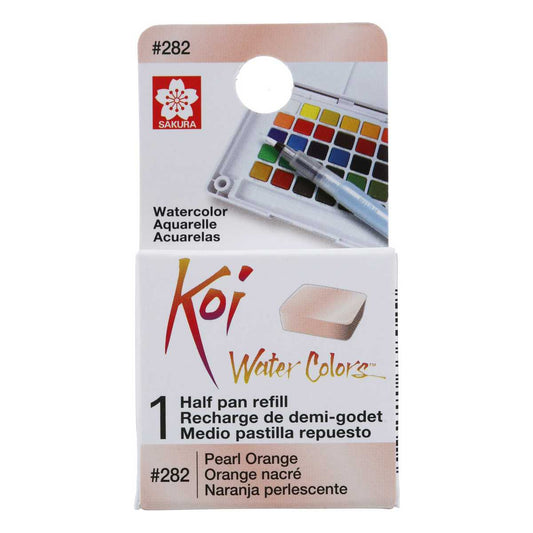 AQUARELA SAKURA KOI HALF PAN LARANJA PEROLA - 282