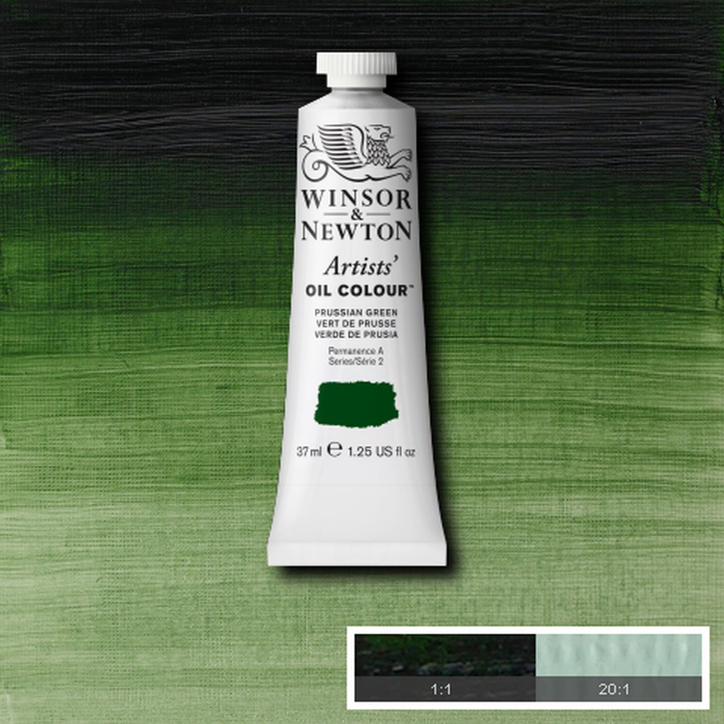OLEO WINSOR NEWTON ARTISTS 037ML 540 PRUSSIAN GREEN S2