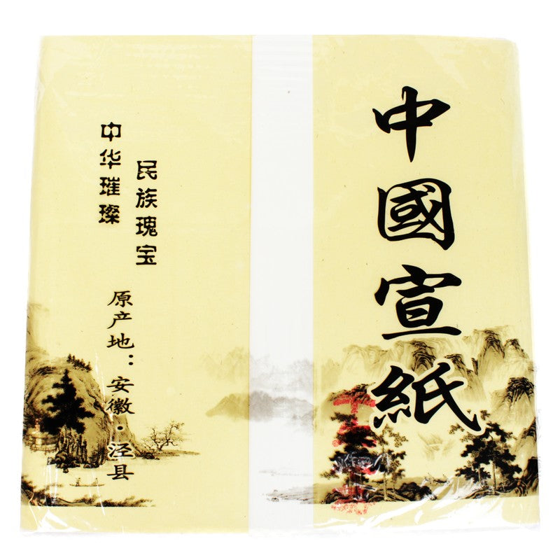 PAPEL JAPONES (ARROZ) SINOART 09G/M2 45X69CM COM 100FLS