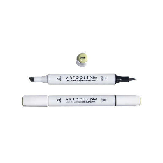 MARCADOR ARTOOLS PICTOM PONTA DUPLA DRAGON WELL TEA (G822)