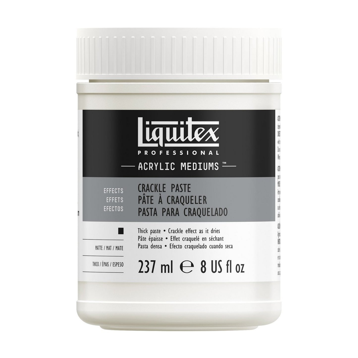 MEDIUM LIQUITEX TEXTURA CRACKLE PASTE 237ML 8308
