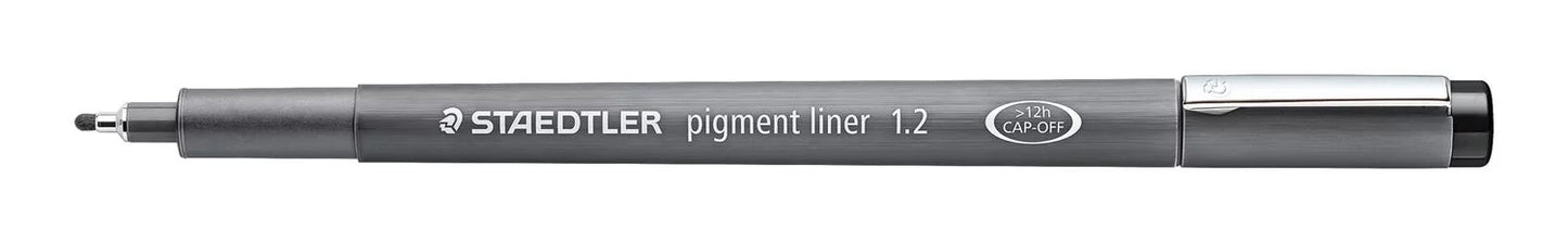 CANETA STAEDTLER PIGMENT LINER 1.2MM PRETO
