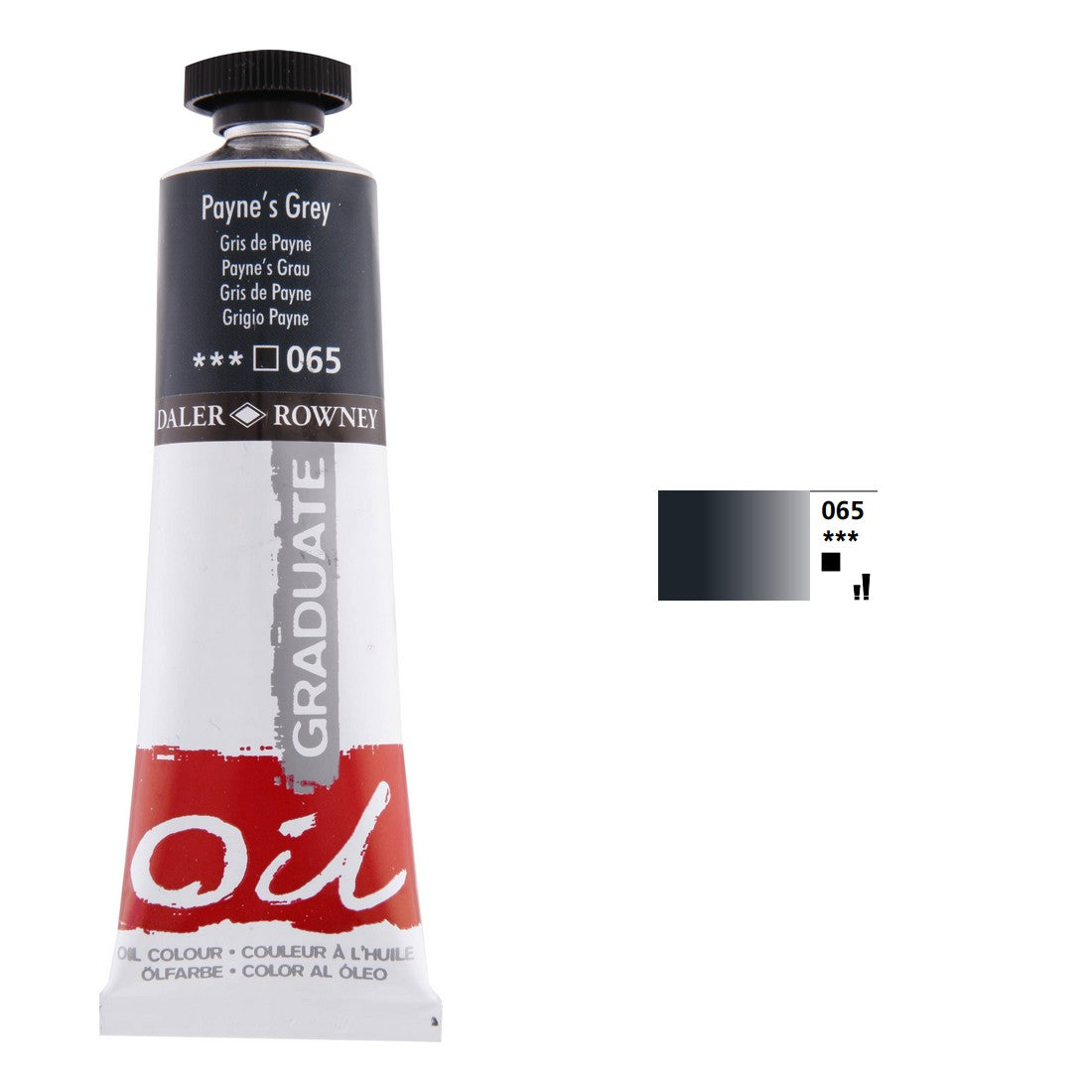 OLEO DALER ROWNEY GRADUATE 38ML 065 PAYNES GREY