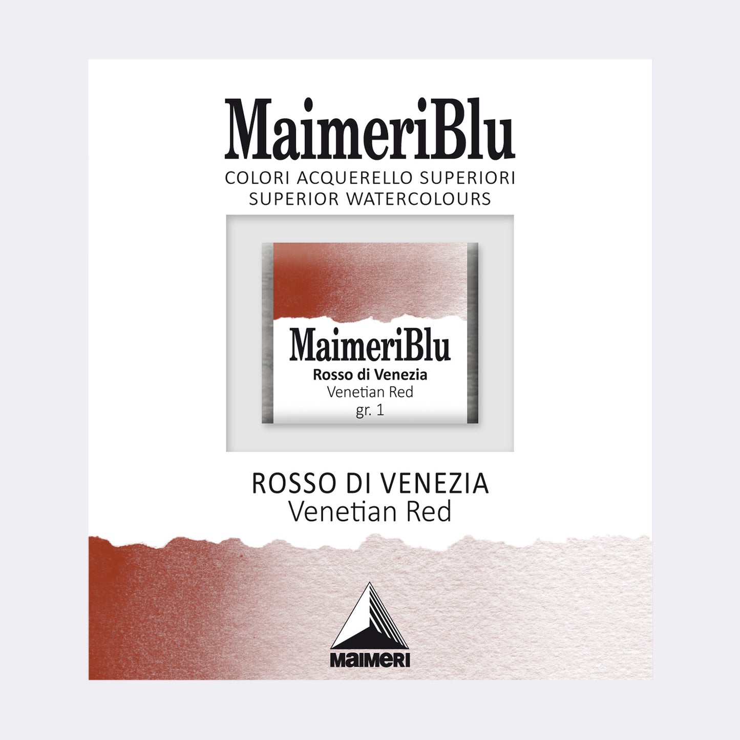 AQUARELA MAIMERIBLU ARTISTS HALF PAN 262 VENETIAN RED