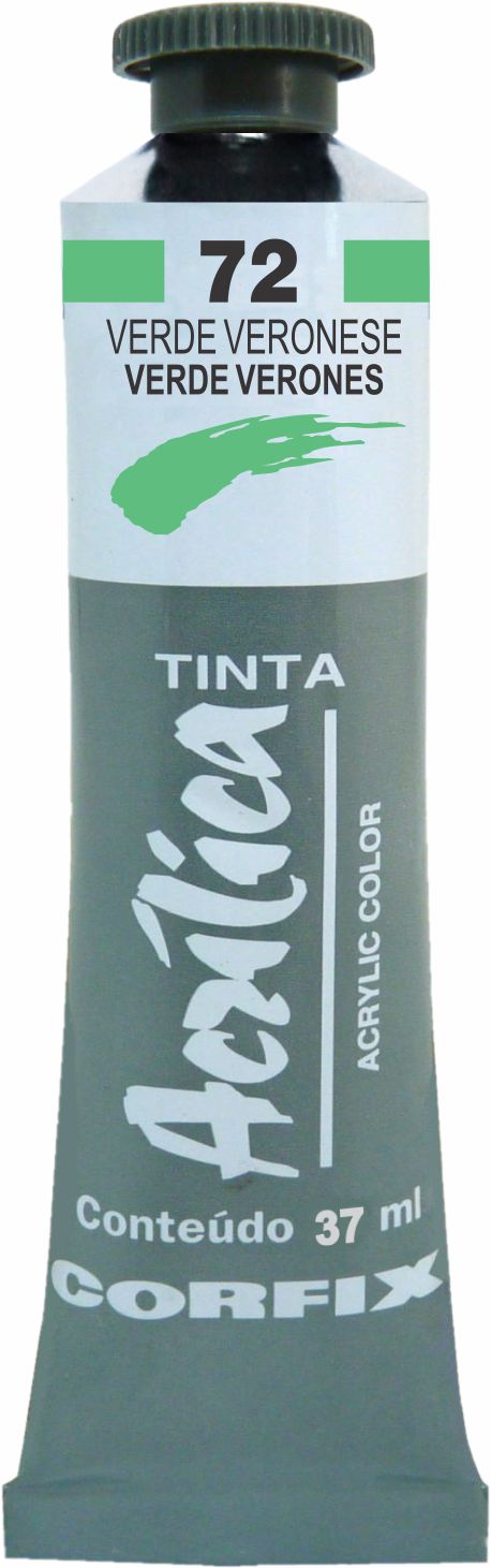 ACRILICA CORFIX 37ML 72 VERDE VERONESE