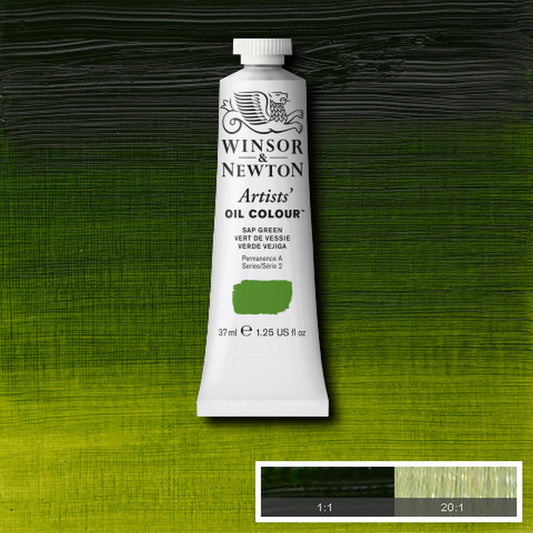 OLEO WINSOR NEWTON ARTISTS 037ML 599 SAP GREEN S2