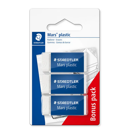 BORRACHA STAEDTLER MARSPLASTIC 526 50 C/ 03 UNID