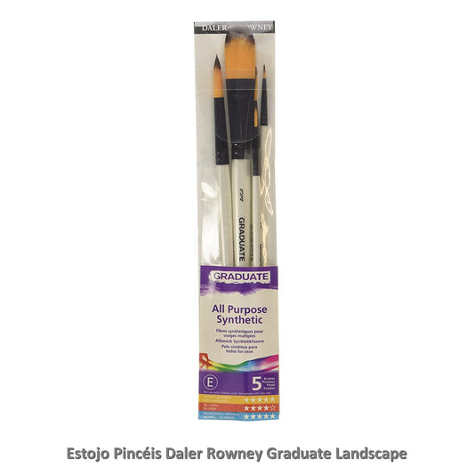 ESTOJO PINCEIS DALER ROWNEY GRADUATE LANDSCAPE SET C/ 05