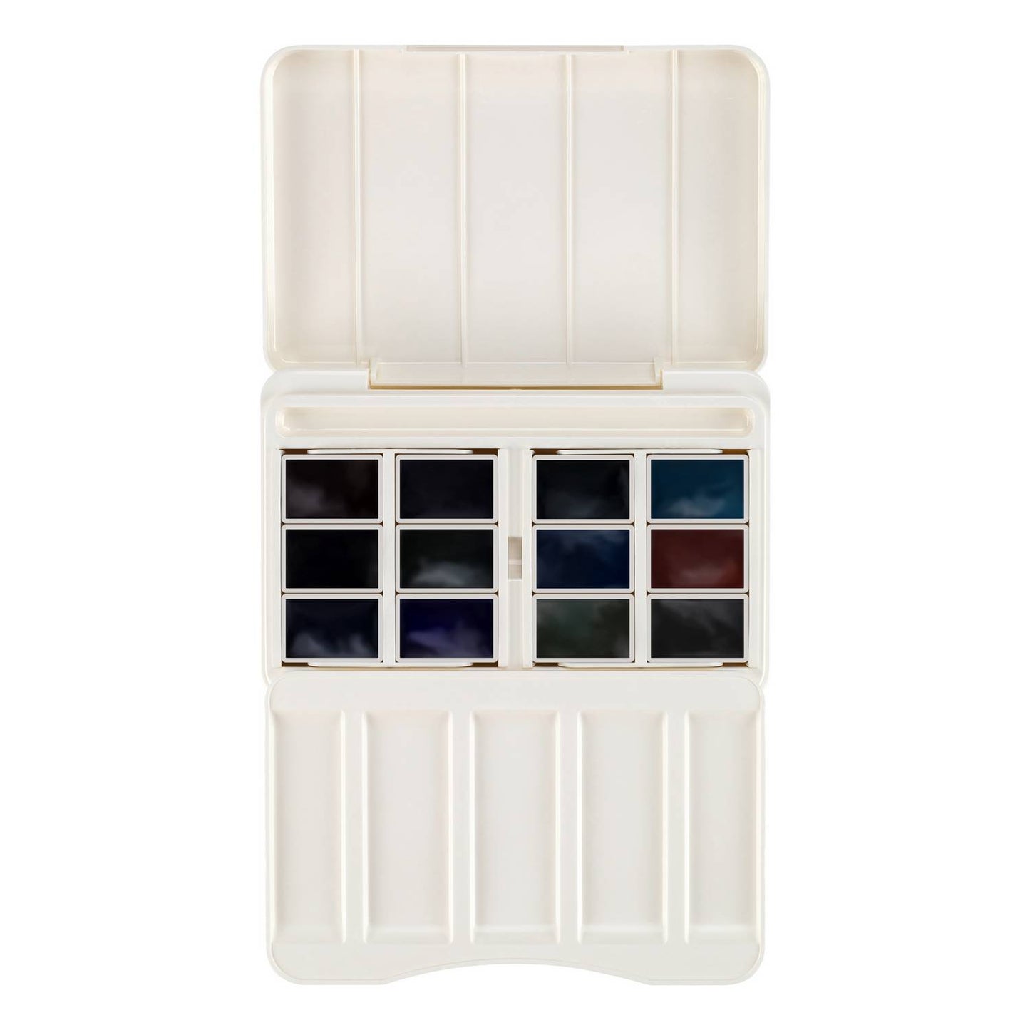 ESTOJO AQUARELA WHITE NIGHTS 12 PANS TONS GRANULADOS - 2005