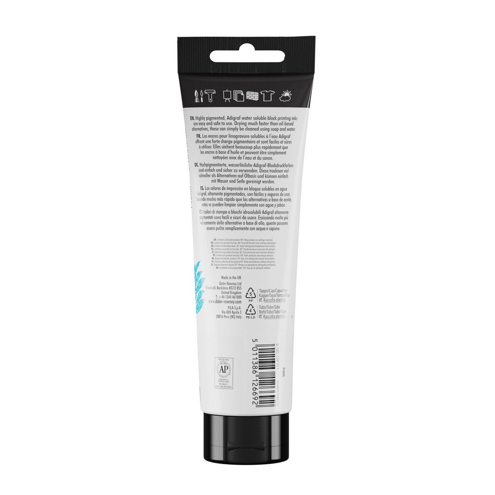 ADIGRAF BLOCK PRINTING SOLV AGUA 150ML WHITE