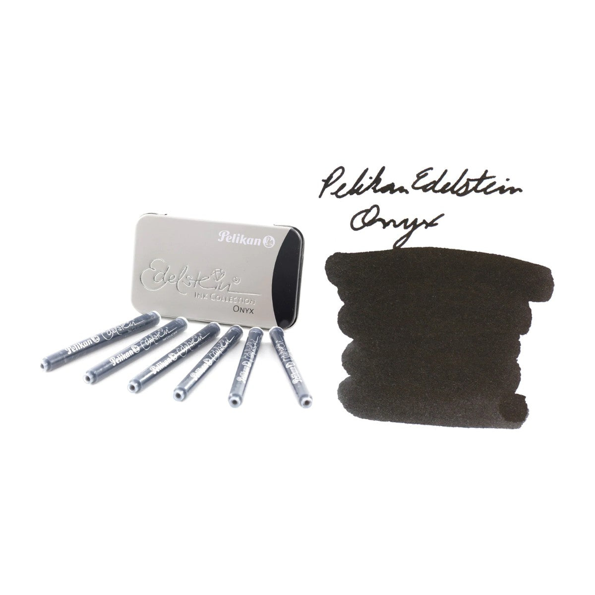 CARTUCHO TINTA PELIKAN EDELSTEIN CANETA DE PENA C/ 05 PRETA