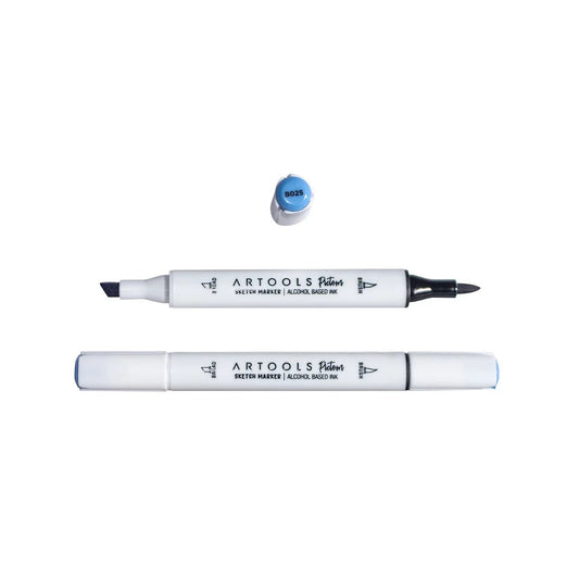 MARCADOR ARTOOLS PICTOM PONTA DUPLA PERVENCHE (B025)