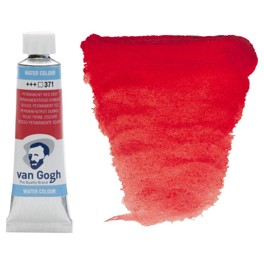 AQUARELA TALENS VAN GOGH 371 PERM RED DEEP 10ML