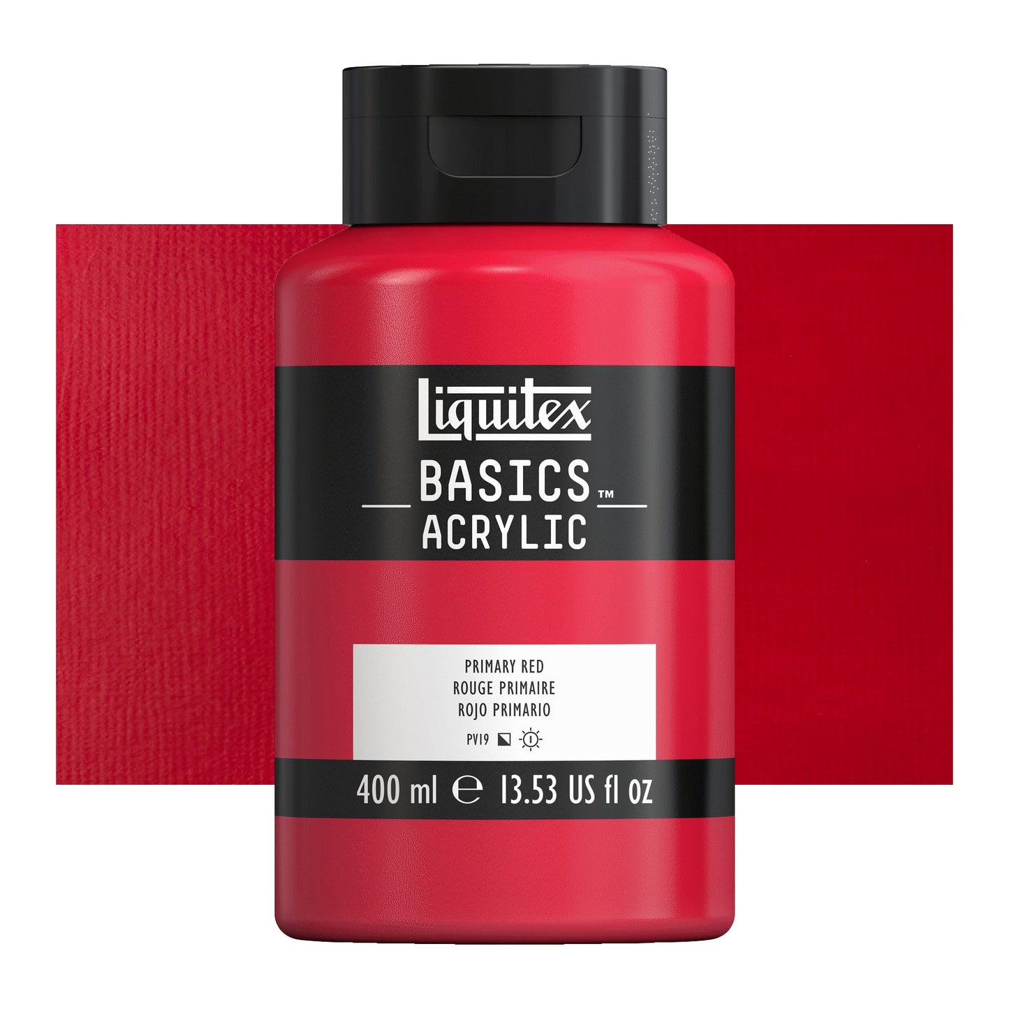 ACRILICA LIQUITEX BASICS 400ml 730 PRIMARY RED