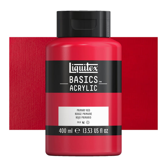 ACRILICA LIQUITEX BASICS 400ml 730 PRIMARY RED