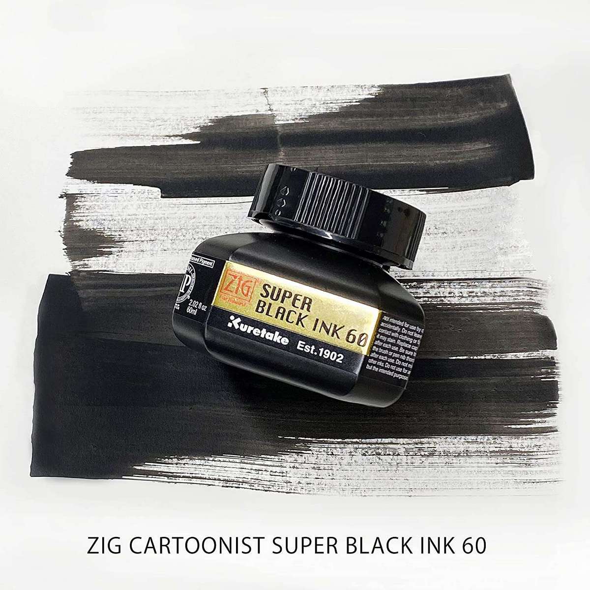TINTA NANKIM KURETAKE SUPER BLACK INK 60ml CNCE1056
