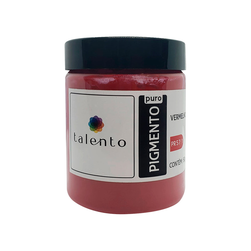 PIGMENTO PURO TALENTO PR57:1 VERMELHO 50G