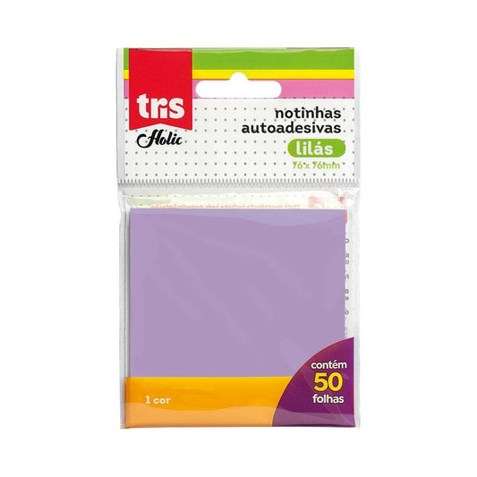 POST-IT NOTAS AUTOADESIVAS TRIS HOLIC LILAS 76x76cm 50 FLS