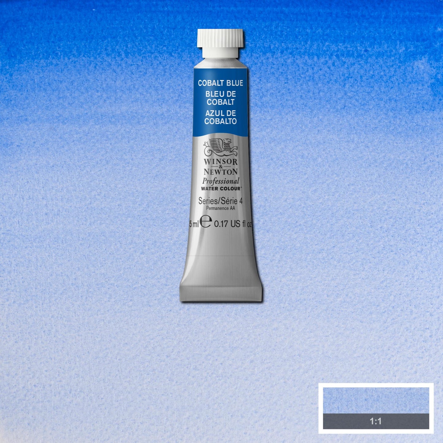 AQUARELA WINSOR NEWTON ARTISTS 5ml 178 COBALT BLUE S4