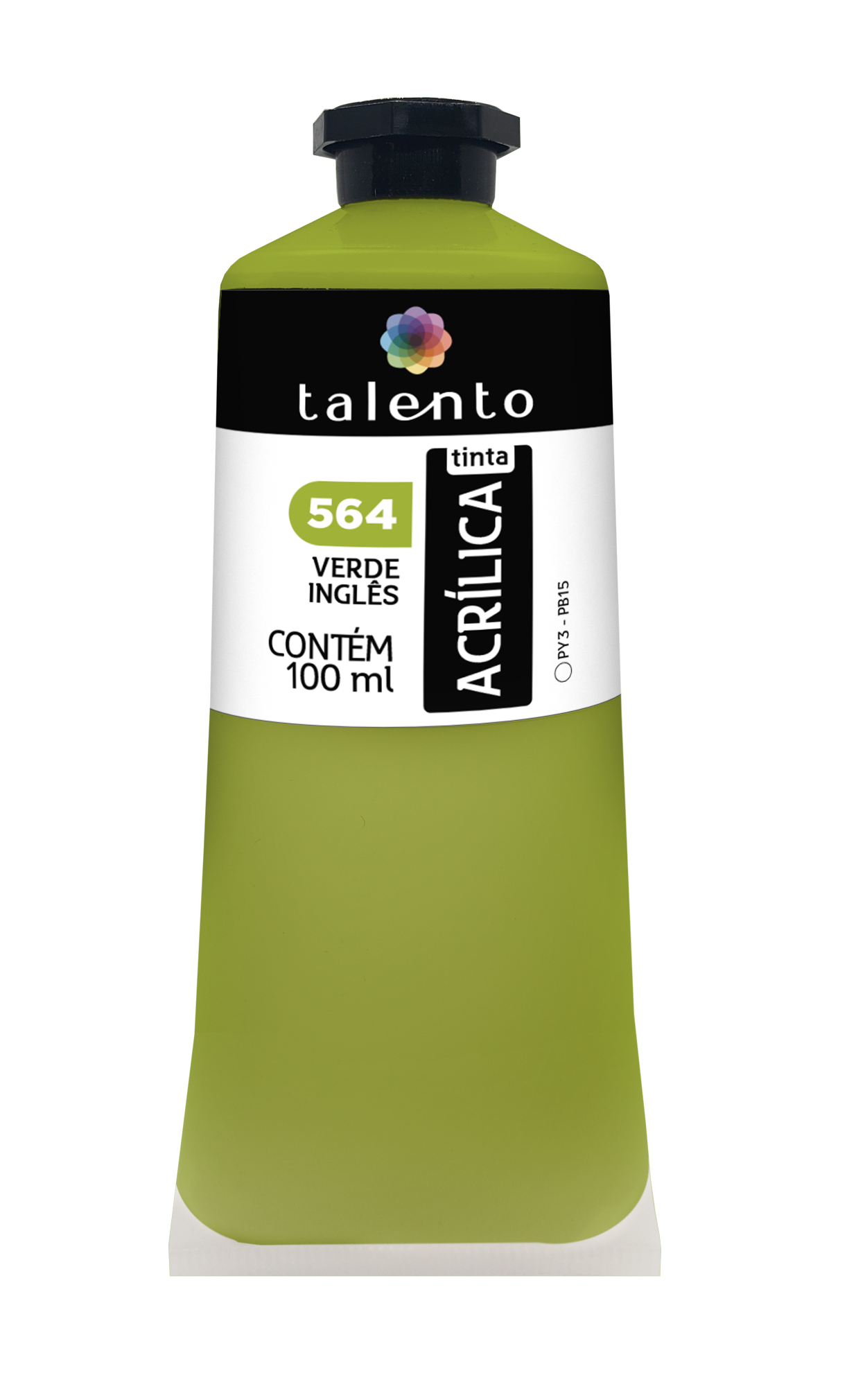 ACRILICA TALENTO 100ML 564 VERDE INGLES