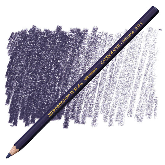 LAPIS AQUARELAVEL CARAN D´ACHE SUPRACOLOR 139 INDIGO BLUE 3888139