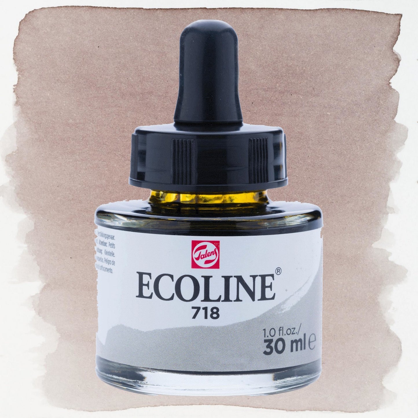 AQUARELA TALENS ECOLINE 30ML 718 WARM GREY