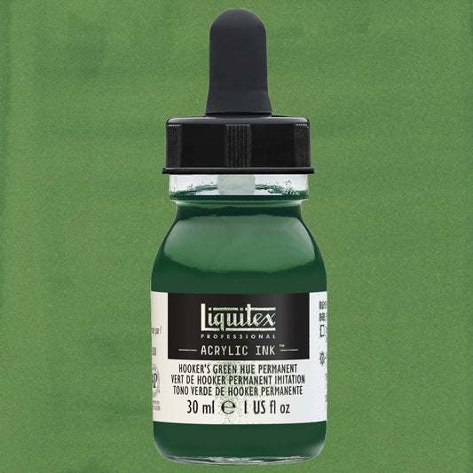 ACRILICA LIQUITEX INK! PROFESSIONAL 30ML 224 HOOKERS GREEN HUE 4260224