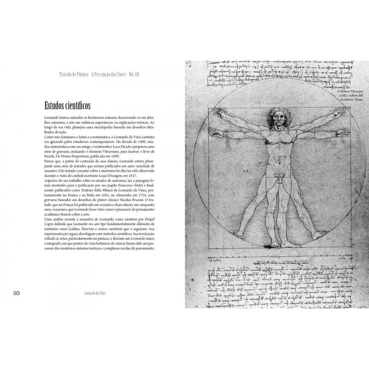 LIVRO "TRATADO DE PINTURA III LEONARDO DA VINCI" 122 49691