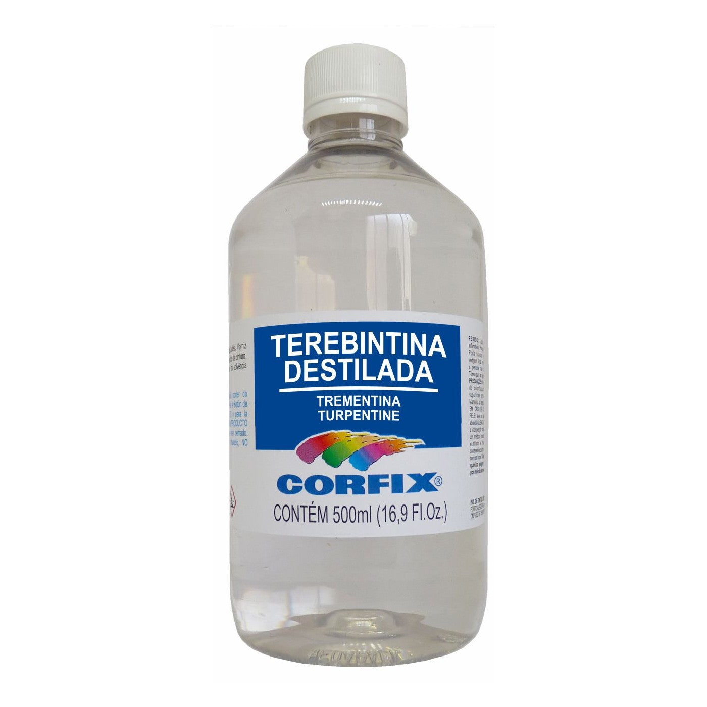 TEREBINTINA BI-DESTILADA DILUENTE CORFIX 500ML