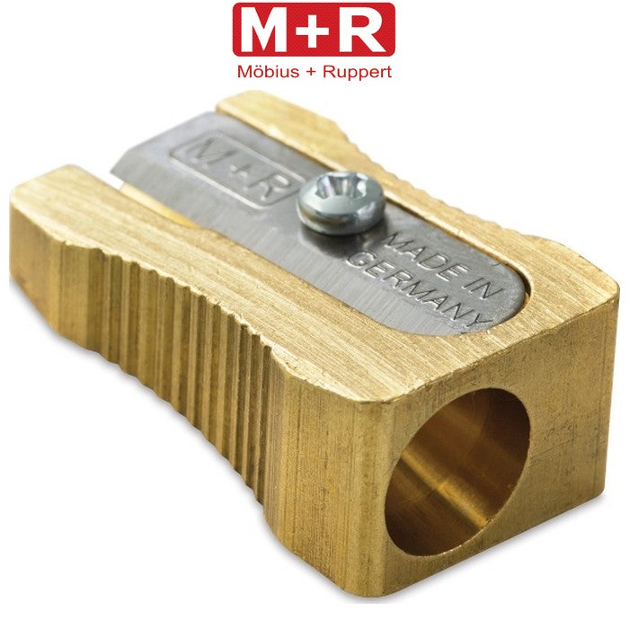 APONTADOR MONO M+R CLASSIC 600 RETANGULAR LATÃO PESADO