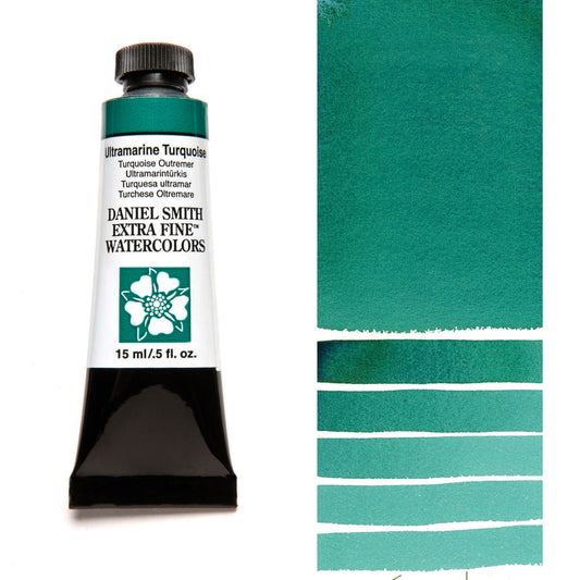 AQUARELA DANIEL SMITH 05ml EXTRA FINE Ultramarine Turquoise 105