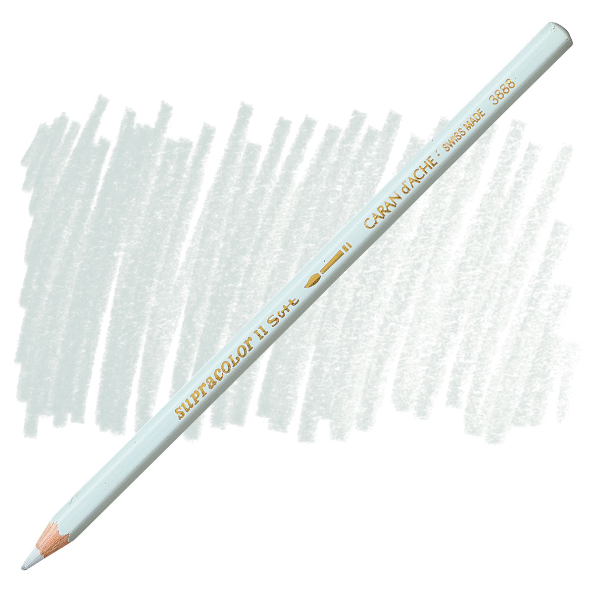 LAPIS AQUARELAVEL CARAN D´ACHE SUPRACOLOR 002 SILVER GREY 3888002