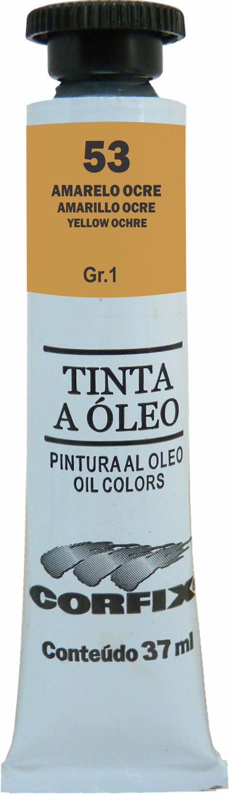 OLEO CORFIX 37ML 53 AMARELO OCRE