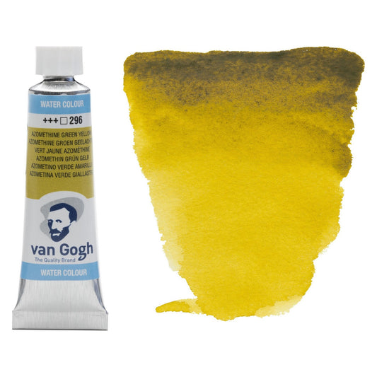 AQUARELA TALENS VAN GOGH 296 AZO GREEN YELLOW 10ML