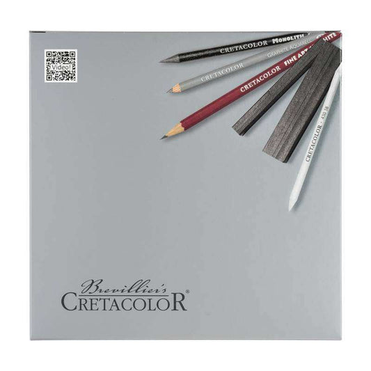 ESTOJO CRETACOLOR SILVER BOX  17 ITENS